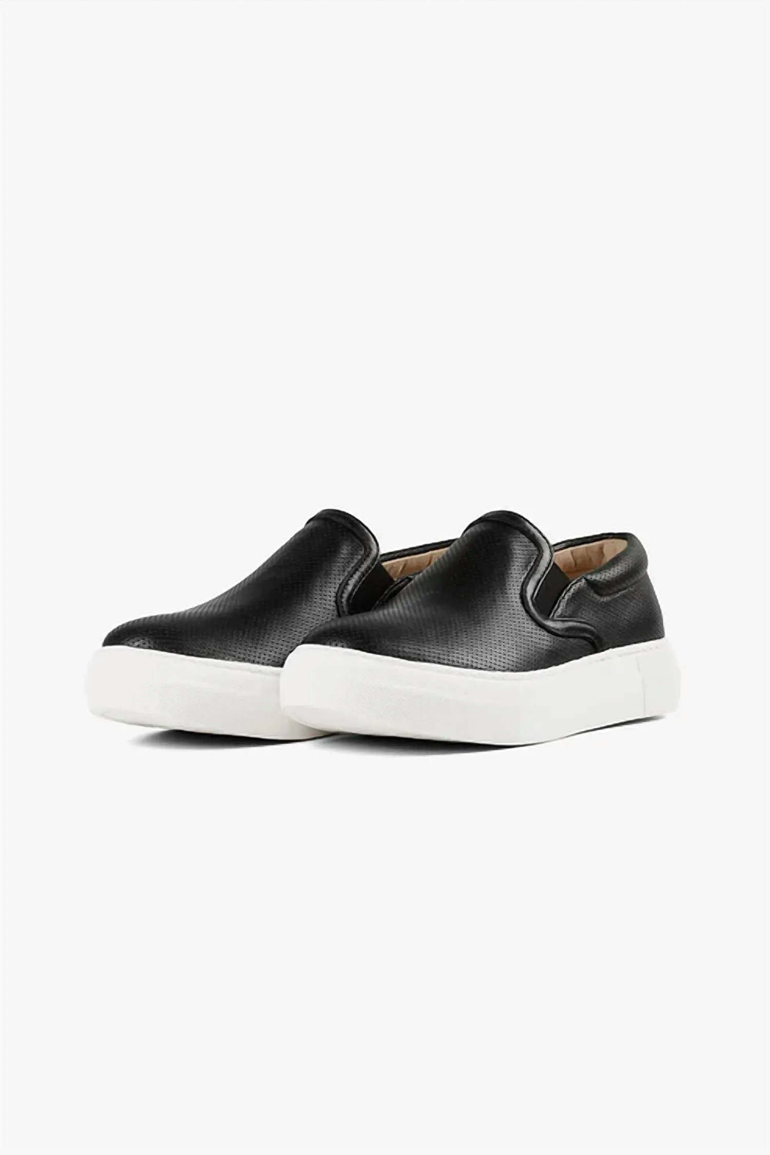 All Black - Unisex Pindot Sneak Loafer