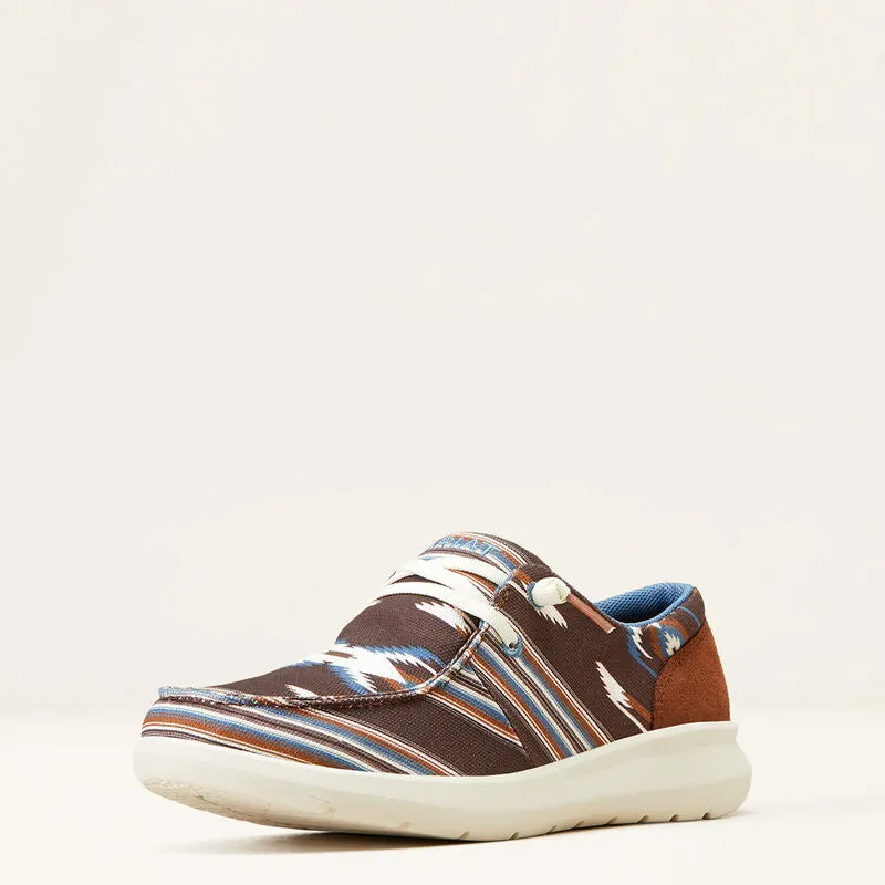 ARIAT WOMENS HILO CHIMAYO ARROYO CHOCOLATE