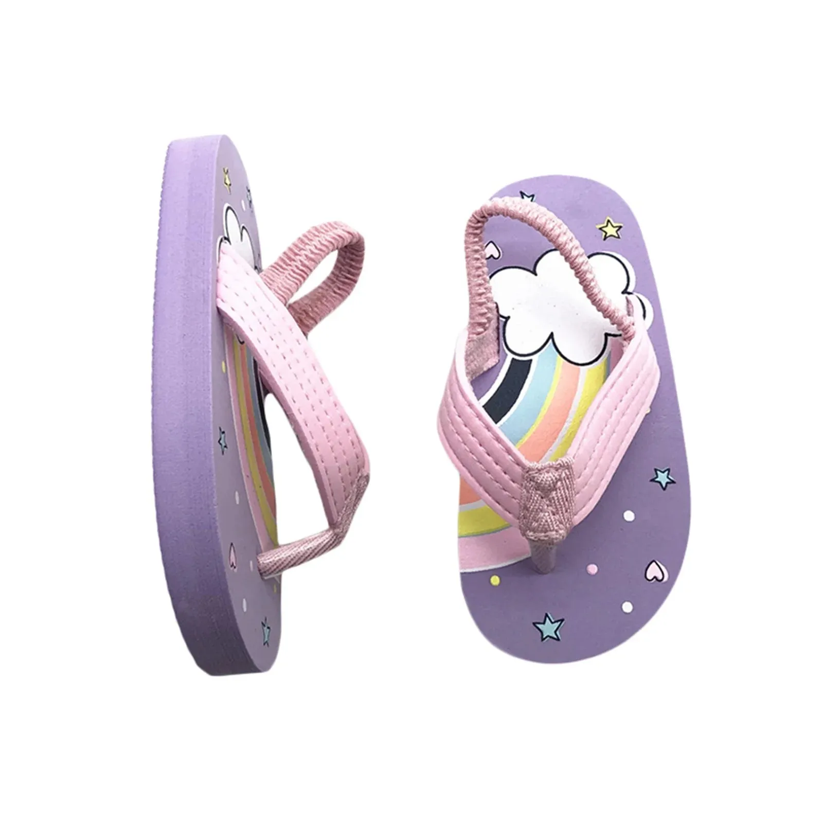 Baby Boy Flip Flops Little Sandals with Back Strap