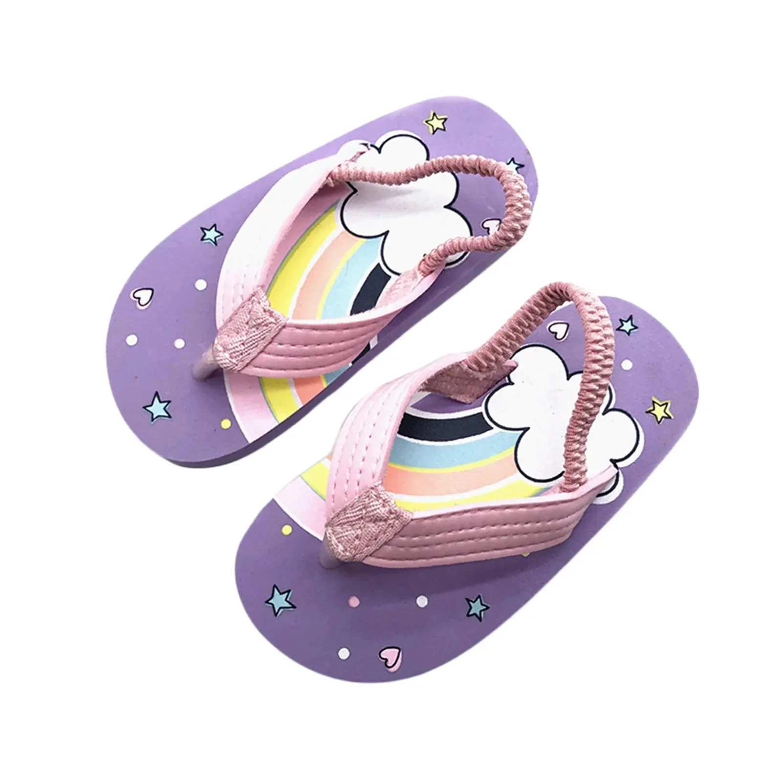 Baby Boy Flip Flops Little Sandals with Back Strap