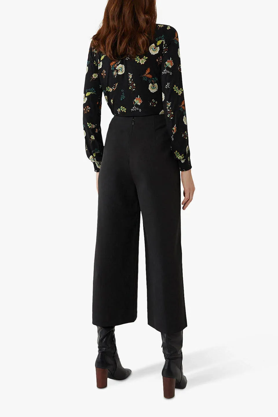 Buckle Wide Leg Culottes