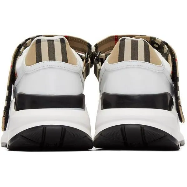 Burberry Beige Check Ronnie Sneakers