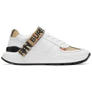 Burberry Beige Check Ronnie Sneakers