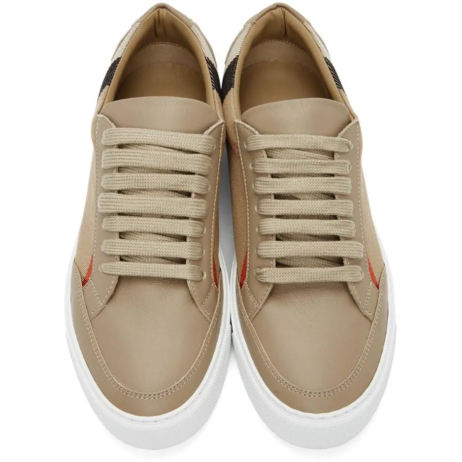 Burberry Beige New Salmond Sneakers