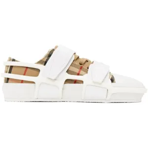 Burberry Beige Vintage Check Sneakers