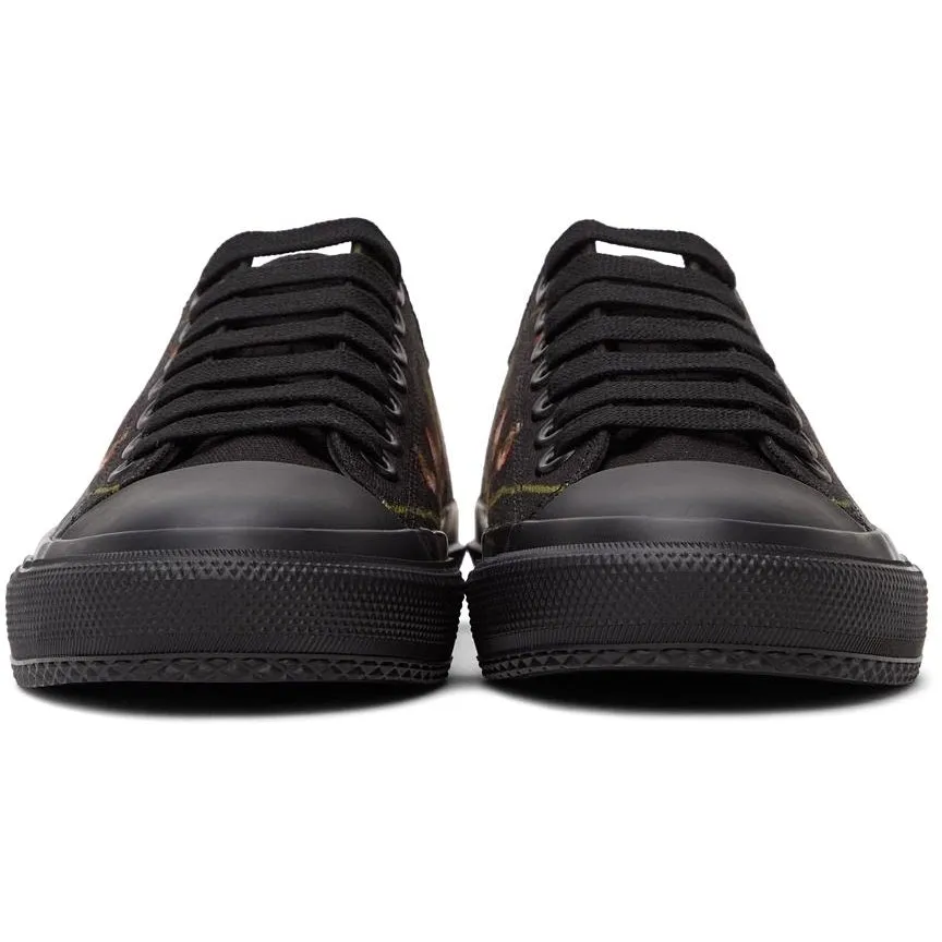 Burberry Black Larkhall Sneakers