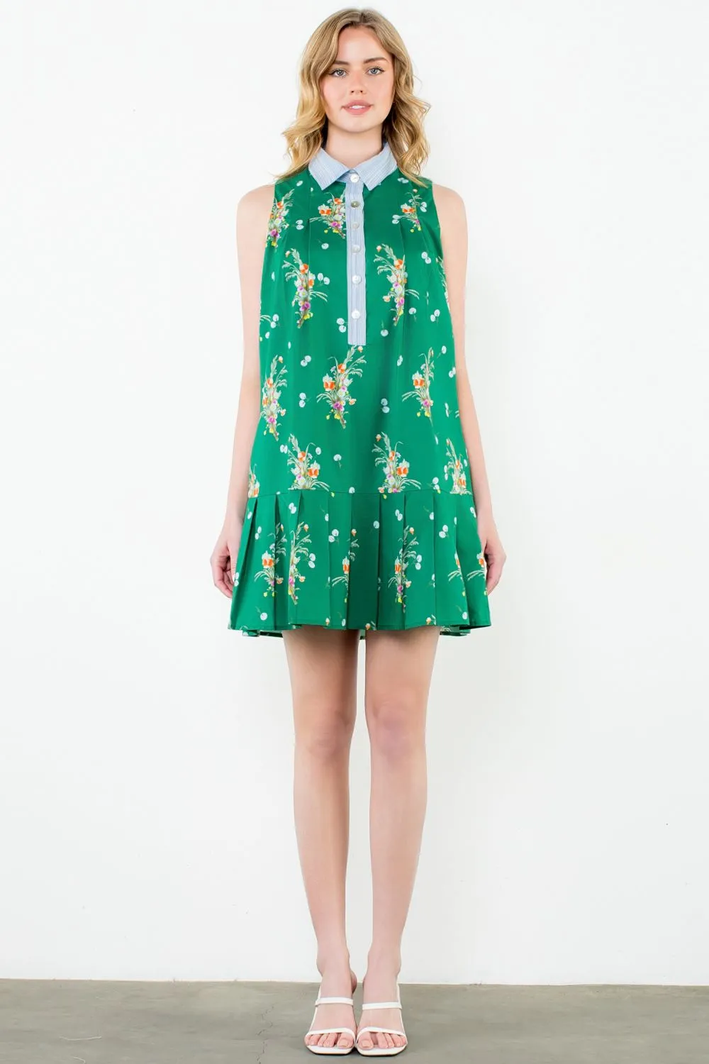 Celine Sleeveless Dress by THML