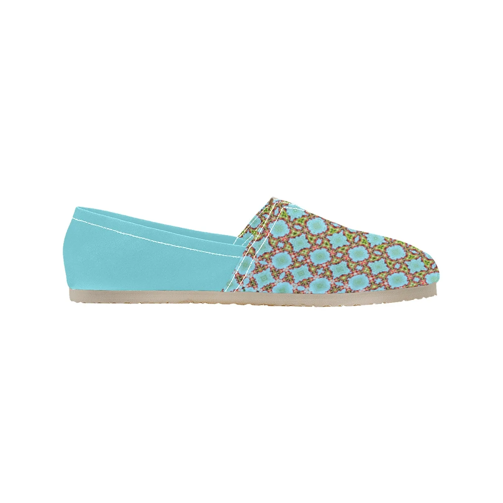 Espadrilles Canvas Buffalo Berries Blue Sky
