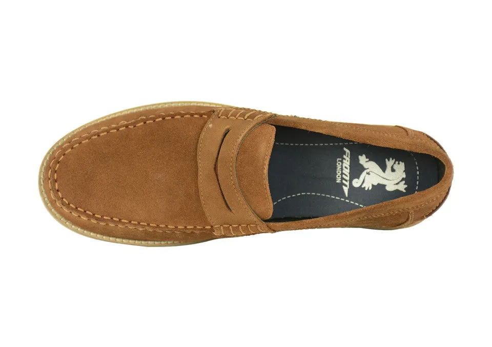 Front Suede Slip On - Jones-Tan