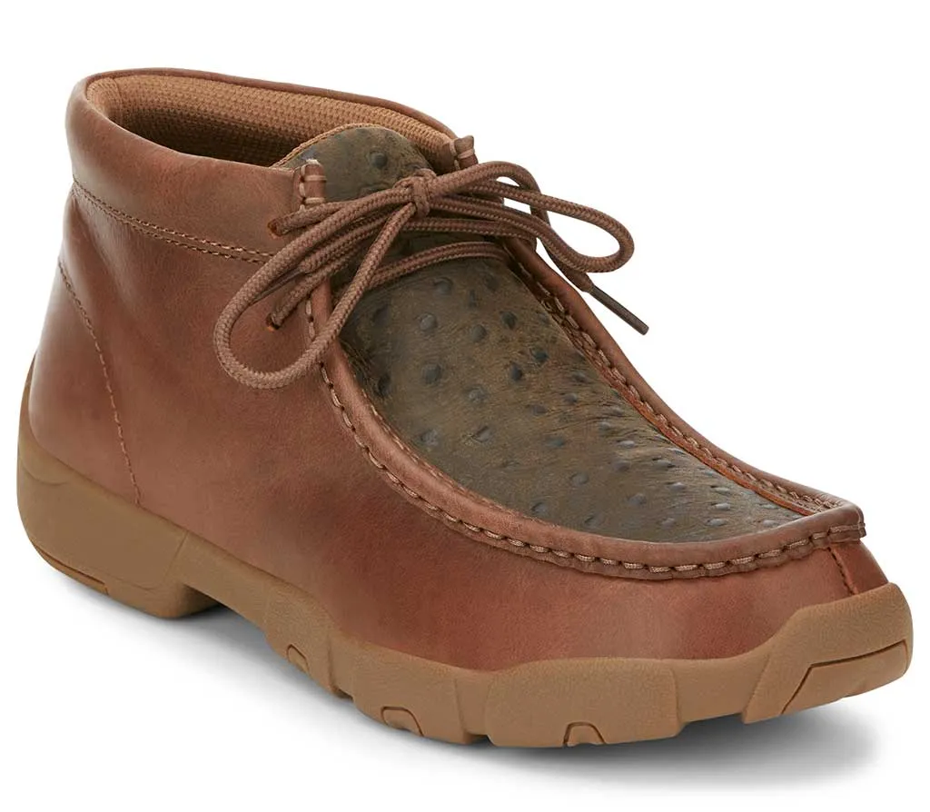 Justin Men's Cappie 4 Inch Work Mocc