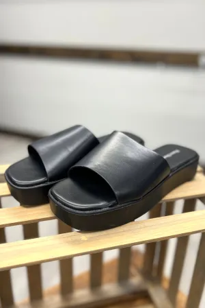 MILLIE Slip On Platform Shoe (Black)