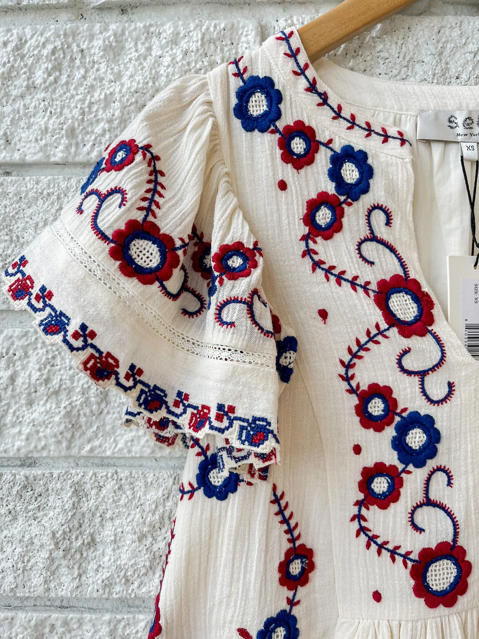 Soren Embroidery S/SLV Dress