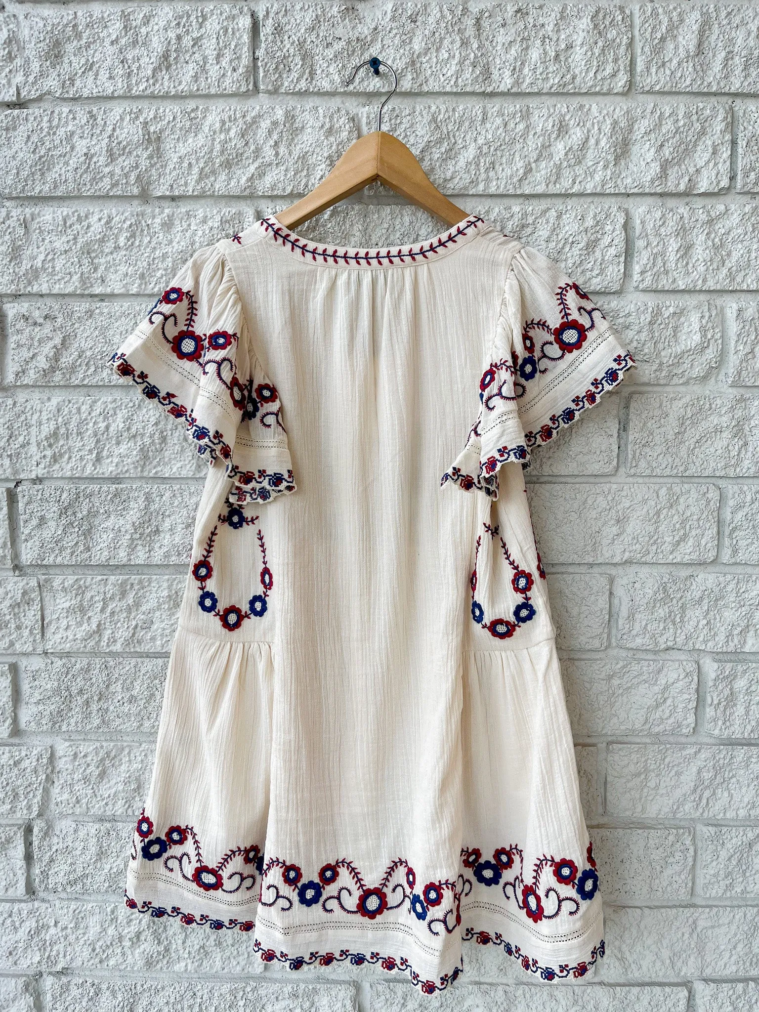 Soren Embroidery S/SLV Dress