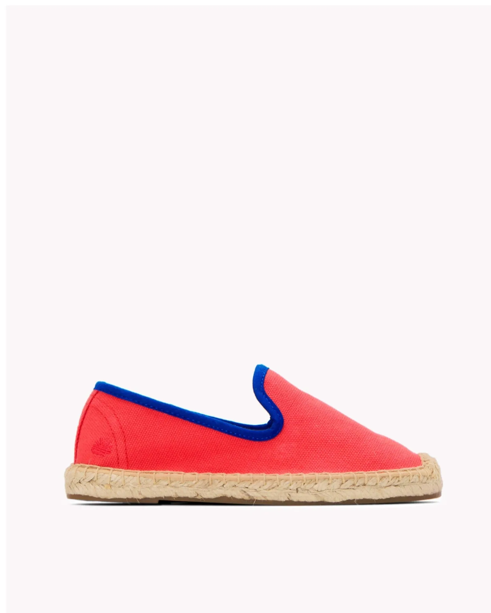 The Smoking Slipper - Contrast Piping - Red / Blue - Kids'